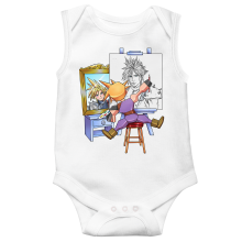 Mouwloos Babyromper Videospelletje Parodien