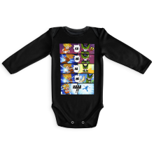 Long sleeve Baby Bodysuits Manga Parodies