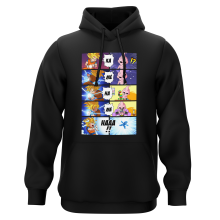 Kaptische sweatshirts Manga-parodien