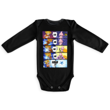 Long sleeve Baby Bodysuits Manga Parodies