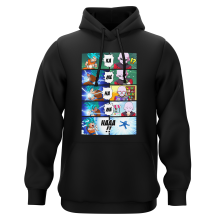 Kaptische sweatshirts Manga-parodien