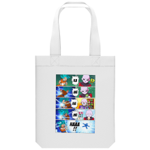 Organic Cotton Tote Bag Manga Parodies