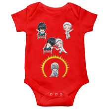 Korte mouwen Babyromper Manga-parodien