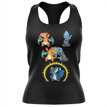 Damen T-shirt Tank top Videospiel-Parodien