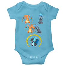 Short-sleeved baby bodysuit (boys) Video Games Parodies