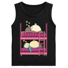 Kinderjongen tanktops Manga-parodien