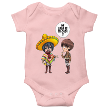 Kurzrmeliger Baby-Bodysuit (Mdchen) Manga-Parodien