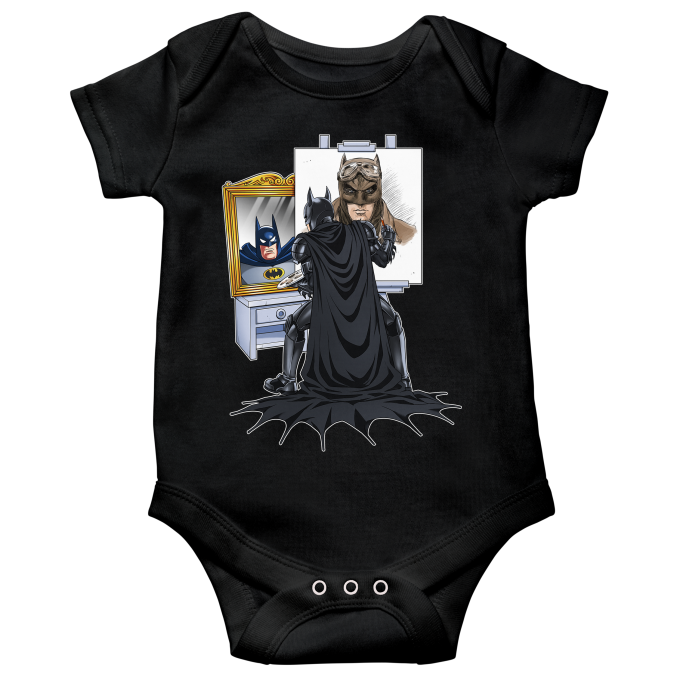 Body bébé manches courtes Parodies Cinéma Dark Autoportrait