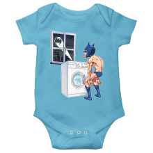 Short-sleeved baby bodysuit (boys) Movies Parodies