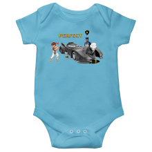 Short-sleeved baby bodysuit (boys) Video Games Parodies