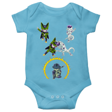 Kurzrmeliger Baby-Bodysuit (Jungen) Manga-Parodien