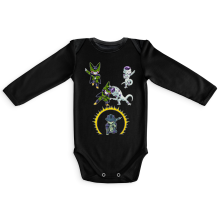 Lange mouwen Babyromper Manga-parodien