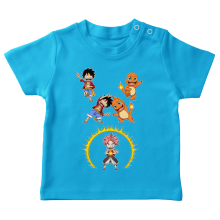 Camisetas beb Parodias de manga