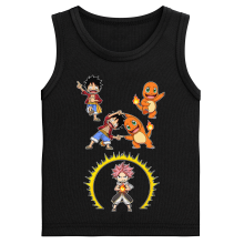 Jungen Kinder Tank Top Manga-Parodien