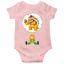 Short-sleeved baby bodysuit (Girls) Video Games Parodies