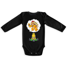 Long sleeve Baby Bodysuits Video Games Parodies