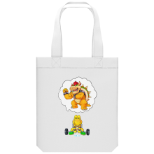 Borsa Tote Bag in cotone organico Videogiochi Parodie