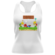 Camiseta Mujer sin mangas Parodias de videojuegos