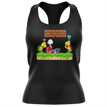 Damen T-shirt Tank top Videospiel-Parodien