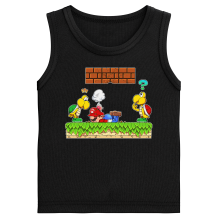 Camisetas de tirantes Nios Parodias de videojuegos