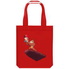 Organic Cotton Tote Bag Video Games Parodies