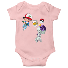 Short-sleeved baby bodysuit (Girls) Video Games Parodies