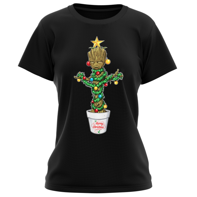 Camisetas Mujer Parodias de pelculas Groot