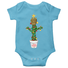 Short-sleeved baby bodysuit (boys) Movies Parodies