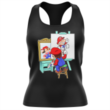 Camiseta Mujer sin mangas Parodias de videojuegos