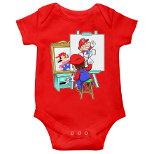 Short sleeve Baby Bodysuits Video Games Parodies