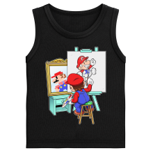 Camisetas de tirantes Nios Parodias de videojuegos