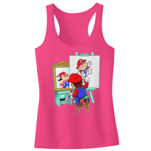 Girls Kids Tank Top Video Games Parodies