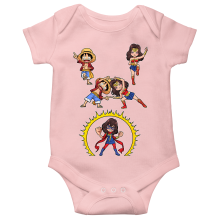 Short-sleeved baby bodysuit (Girls) Movies Parodies