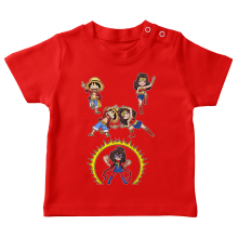 Camisetas beb Parodias de manga