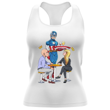 Camiseta Mujer sin mangas Parodias de pelculas