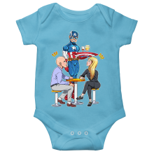 Short-sleeved baby bodysuit (boys) Movies Parodies