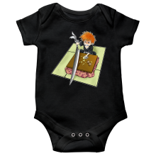 Korte mouwen Babyromper Manga-parodien