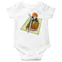 Korte mouwen Babyromper Manga-parodien