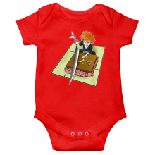 Korte mouwen Babyromper Manga-parodien