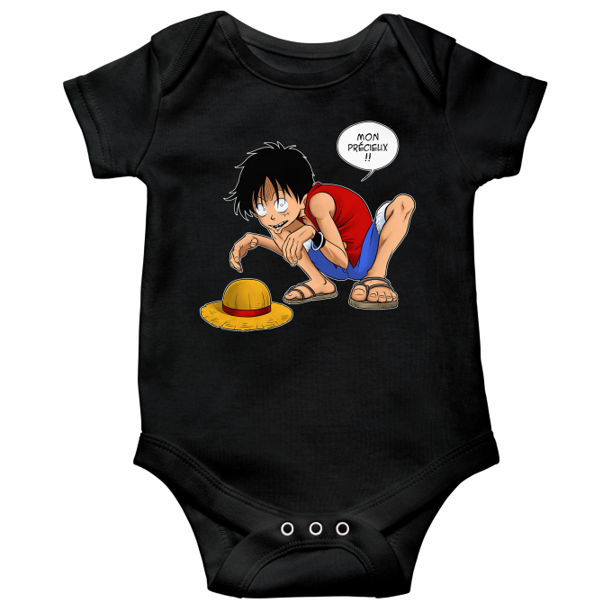 Body bébé manches courtes Parodies Manga Mon Précieux (Haki Version)