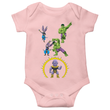 Korte mouwen Babyromper (meisje) Filmparodien