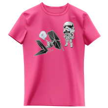 Flickor barnens T-shirts Film parodier
