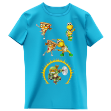 T-shirts kinderen meisjes Manga-parodien