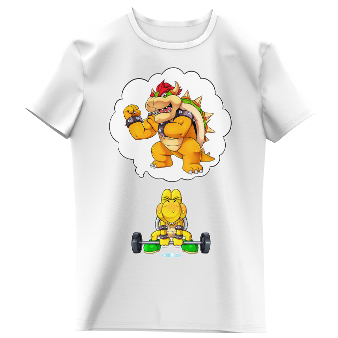 Super Mario Parody Black Girls Kids T-shirt - Donkey Kong and Baby Mario  (Funny Super Mario Parody - High Quality T-shirt - Size 1240 - Ref : 1240)