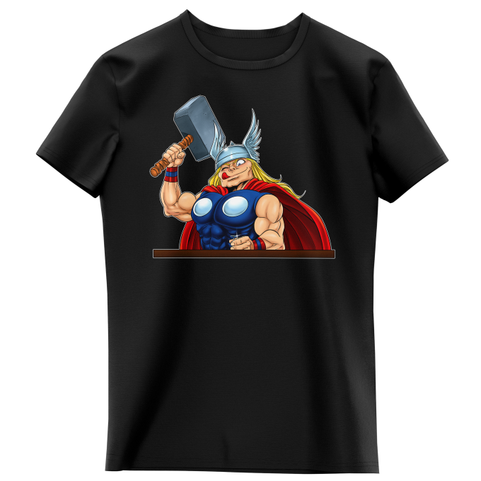 Thor Parody Girls Kids T-shirt - Thor (Funny Thor Parody - High Quality  T-shirt - Size 498 - Ref : 498)