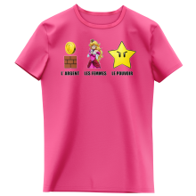 T-shirts Enfants Filles Parodies Jeux Vido