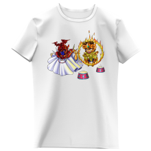 T-shirts kinderen meisjes Manga-parodien