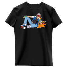 T-shirts kinderen meisjes Manga-parodien