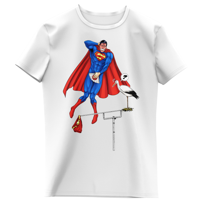 Óxido himno Nacional munición Camiseta de manga corta Blanca para Niñas parodia de Superman - Superman -  El Hombre de Acero (T-shirt de alta calidad en la talla 655 - impresa en  Francia - Réf : 655)