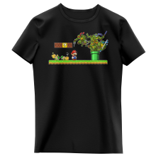 T-shirts crianas raparigas Pardias de videojogos